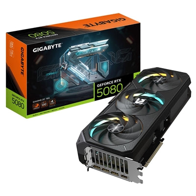 Gigabyte RTX 5080 GAMING OC 16GB GDDR7 Graphics Card - Overclocked Gigabyte RTX 5080 GAMING OC 16GB GDDR7 Graphics Card - Overclocked